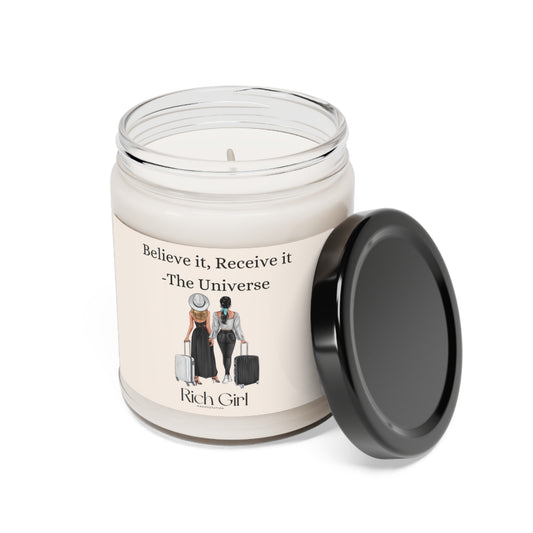 Believe it, Receive it Scented Soy Candle, 9oz