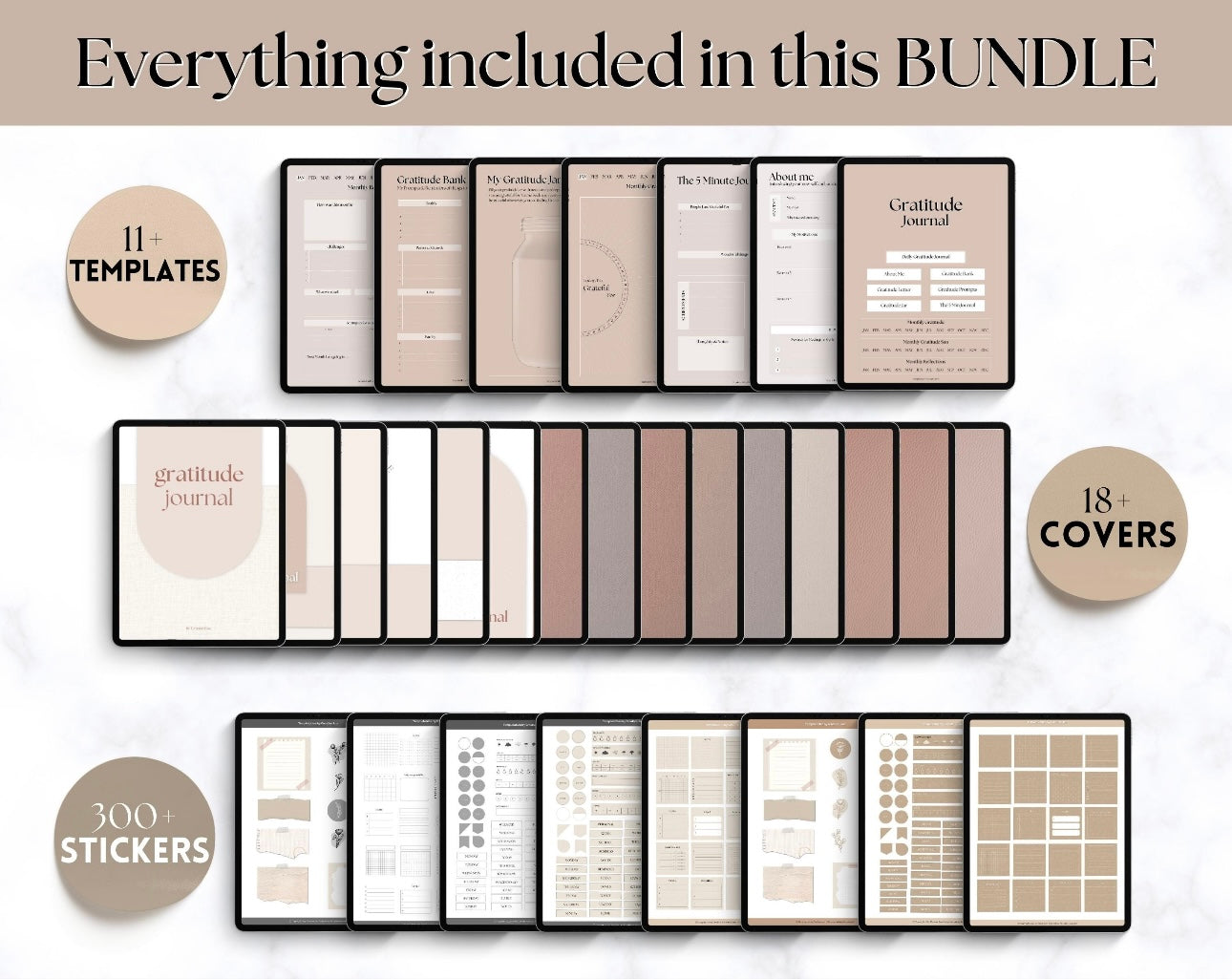 Gratitude Journal Digital | Daily Mindfulness Journal Digital