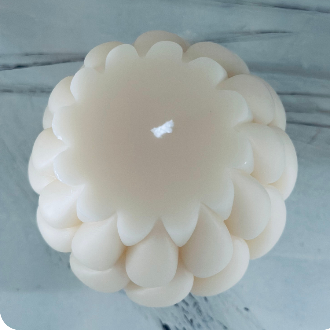 Knot Ball Candle Soy Wax Shelf Deco