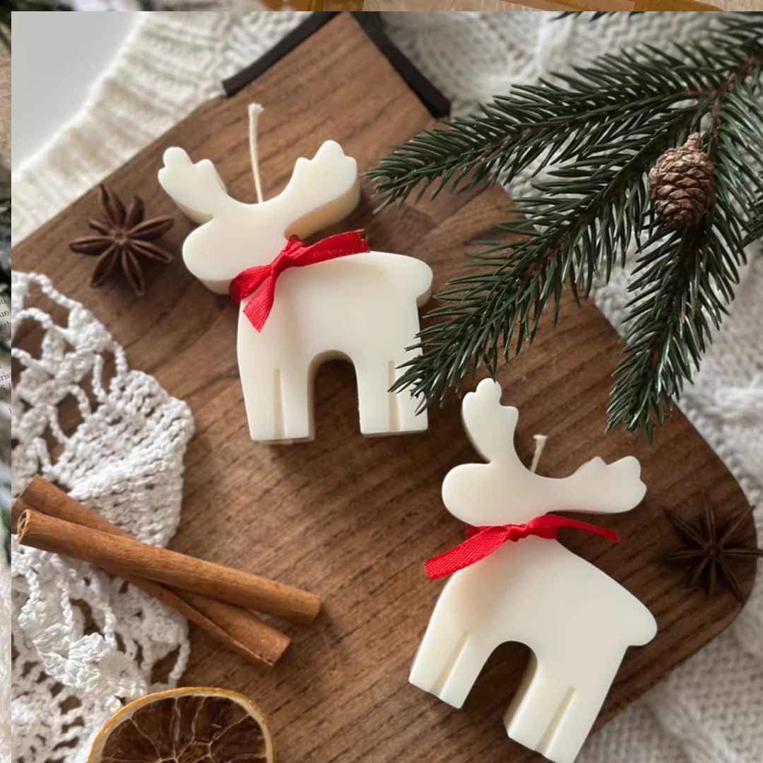 Christmas Tree & Reindeer Elk Set