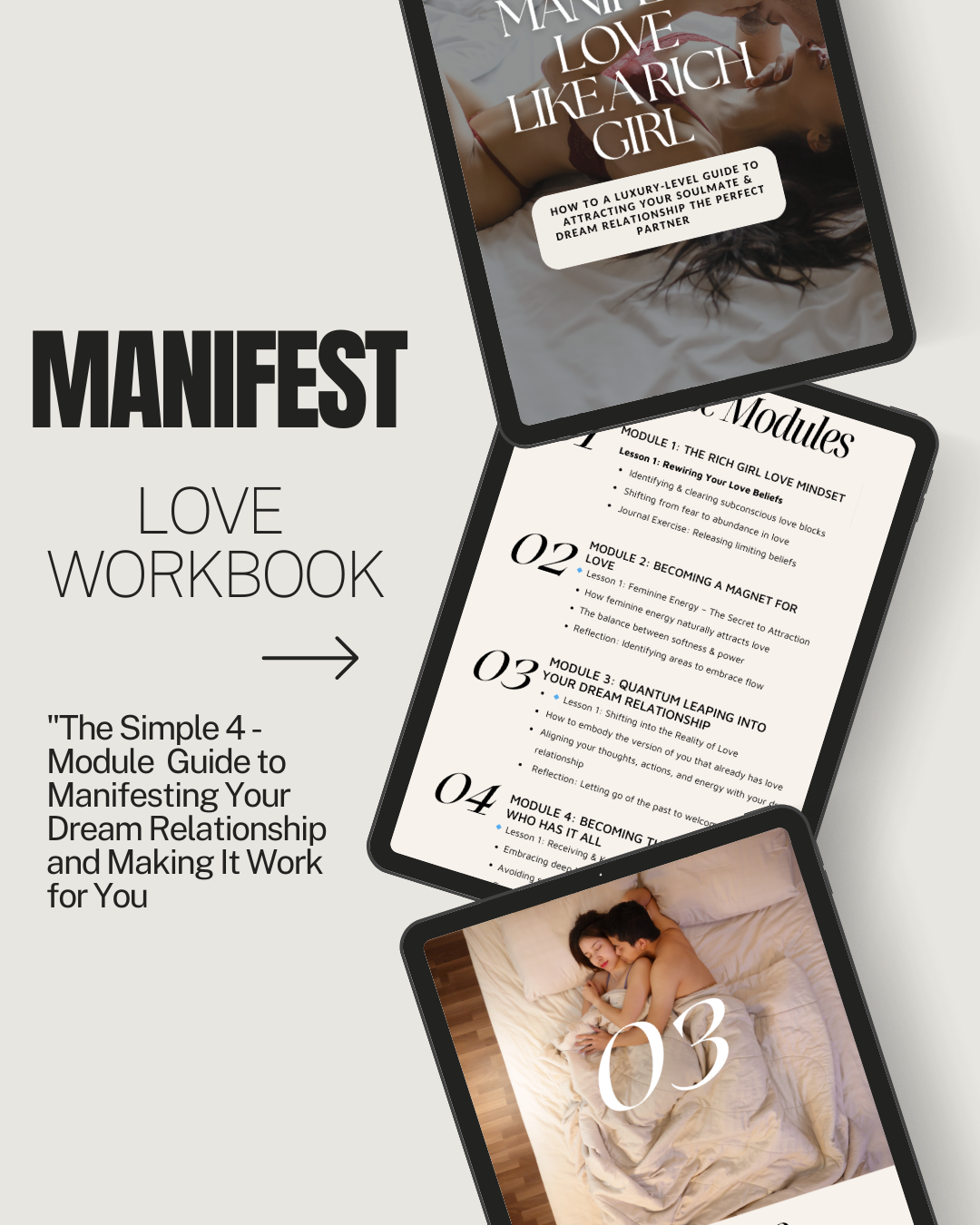 Manifest Love Like a Rich Girl: A Luxury Workbook for Manifesting LOVE