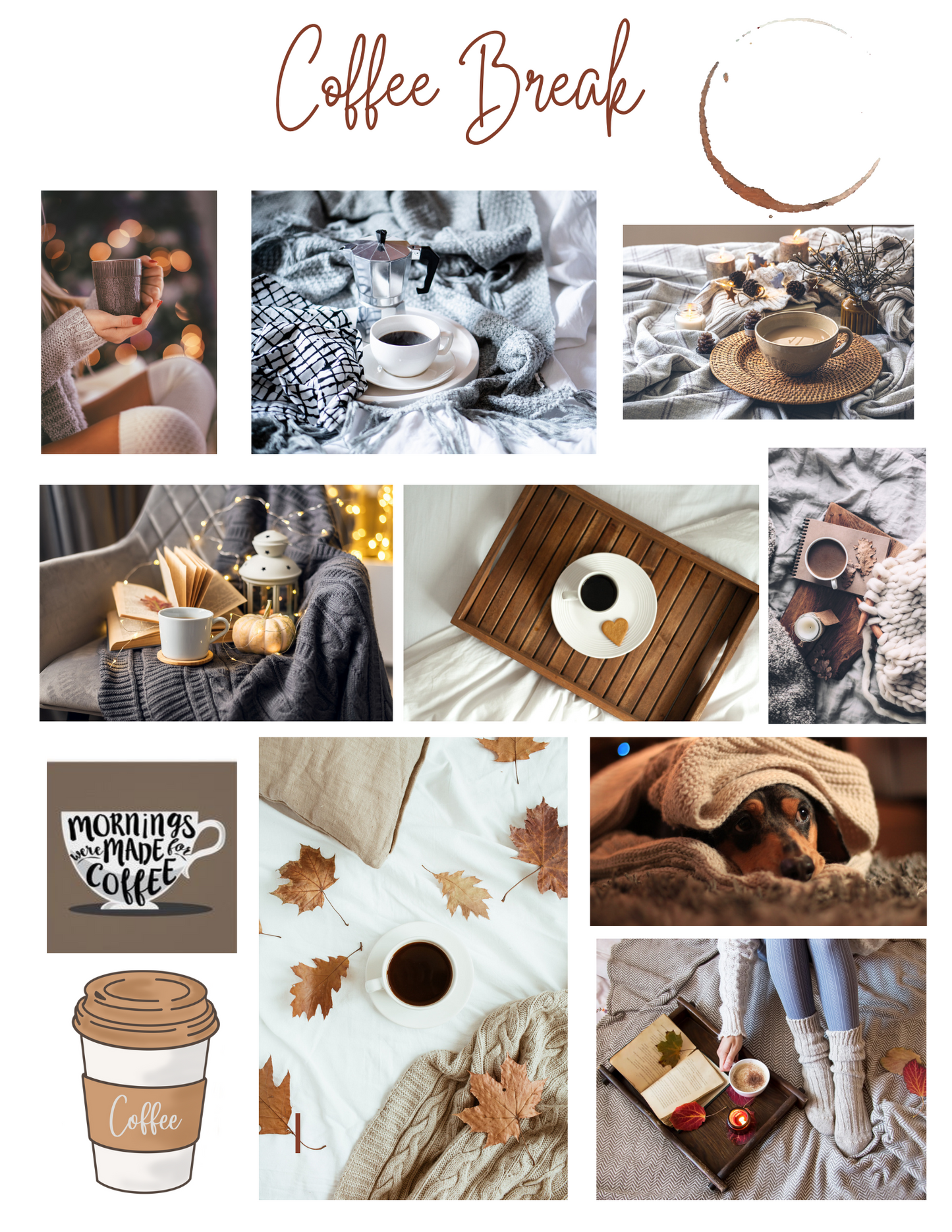 Luxury Vision Board Digital & Printable