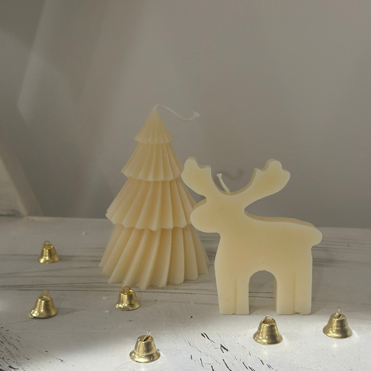 Christmas Tree & Reindeer Elk Set