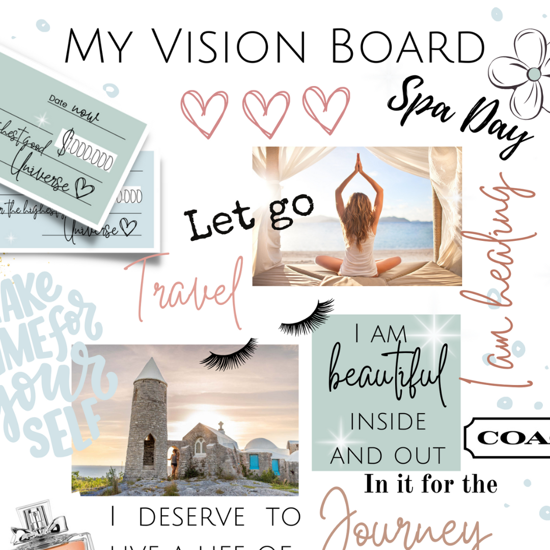 I Am Vision Board (Printable) – Rich Girl Manifestation